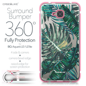 BQ Aquaris U2 / U2 Lite case Tropical Palm Tree 2238 Bumper Case Protection | CASEiLIKE.com