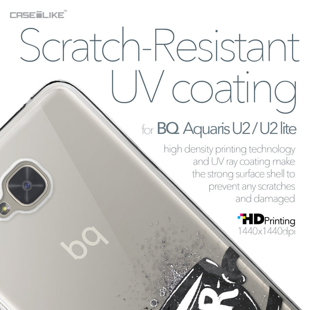 BQ Aquaris U2 / U2 Lite case Quote 2402 with UV-Coating Scratch-Resistant Case | CASEiLIKE.com