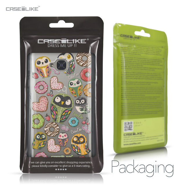 BQ Aquaris U2 / U2 Lite case Owl Graphic Design 3315 Retail Packaging | CASEiLIKE.com