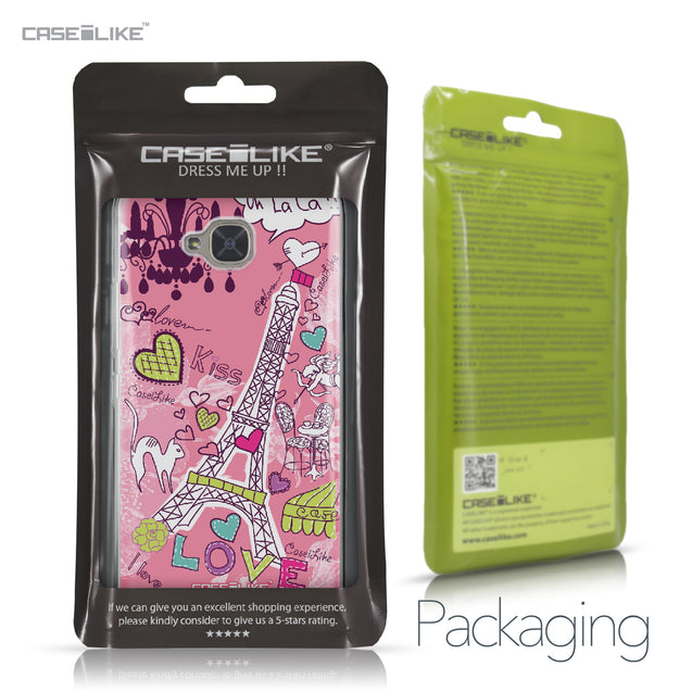BQ Aquaris U2 / U2 Lite case Paris Holiday 3905 Retail Packaging | CASEiLIKE.com