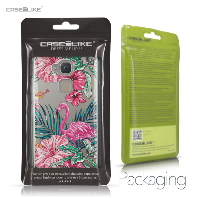 BQ Aquaris V case Tropical Flamingo 2239 Retail Packaging | CASEiLIKE.com