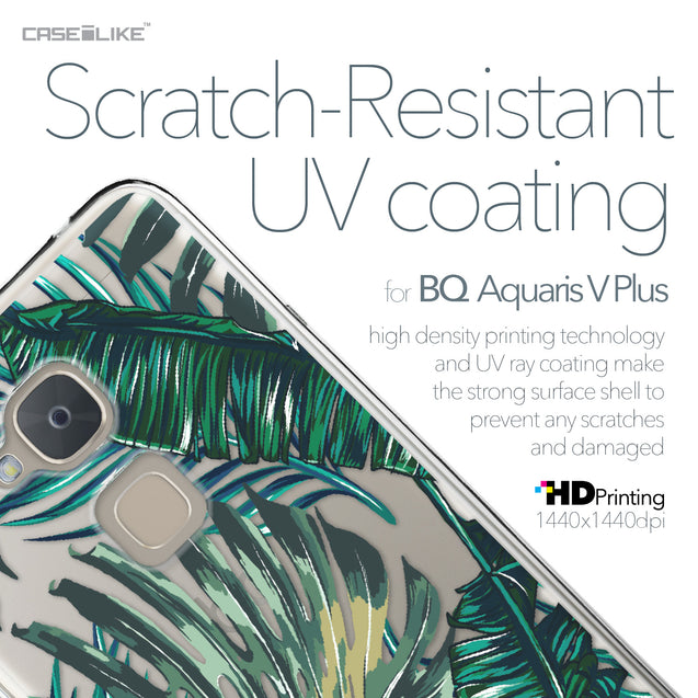 BQ Aquaris V Plus case Tropical Palm Tree 2238 with UV-Coating Scratch-Resistant Case | CASEiLIKE.com