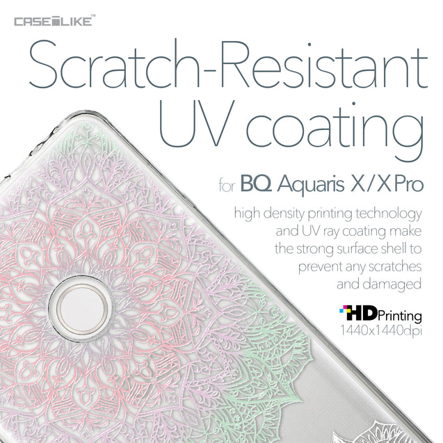 BQ Aquaris X / X Pro case Mandala Art 2092 with UV-Coating Scratch-Resistant Case | CASEiLIKE.com