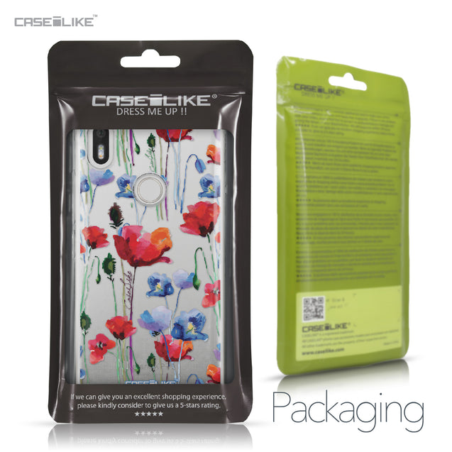 BQ Aquaris X / X Pro case Watercolor Floral 2234 Retail Packaging | CASEiLIKE.com
