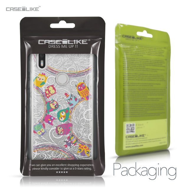 BQ Aquaris X / X Pro case Owl Graphic Design 3316 Retail Packaging | CASEiLIKE.com