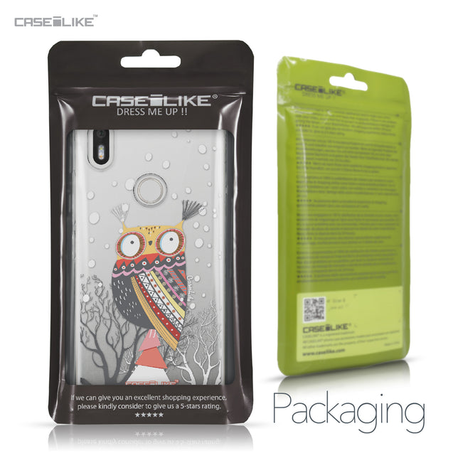 BQ Aquaris X / X Pro case Owl Graphic Design 3317 Retail Packaging | CASEiLIKE.com