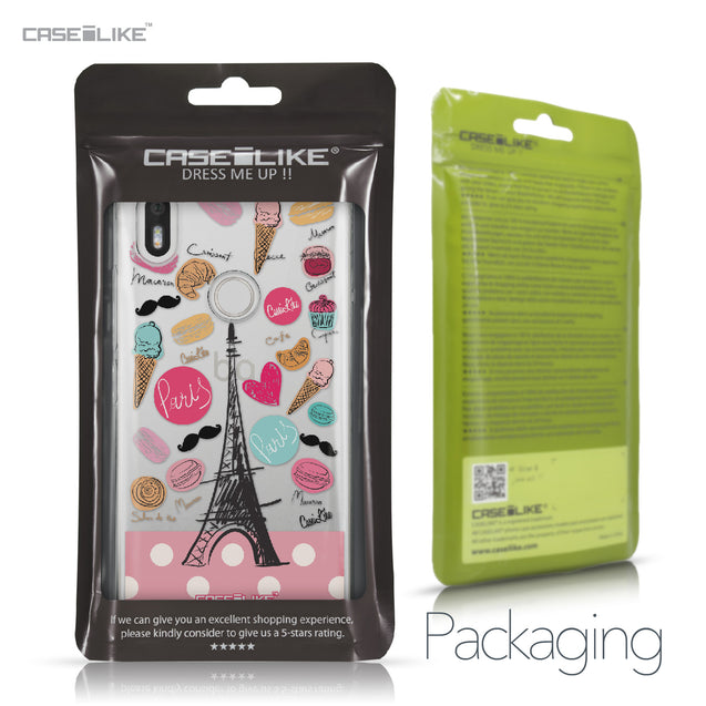 BQ Aquaris X / X Pro case Paris Holiday 3904 Retail Packaging | CASEiLIKE.com