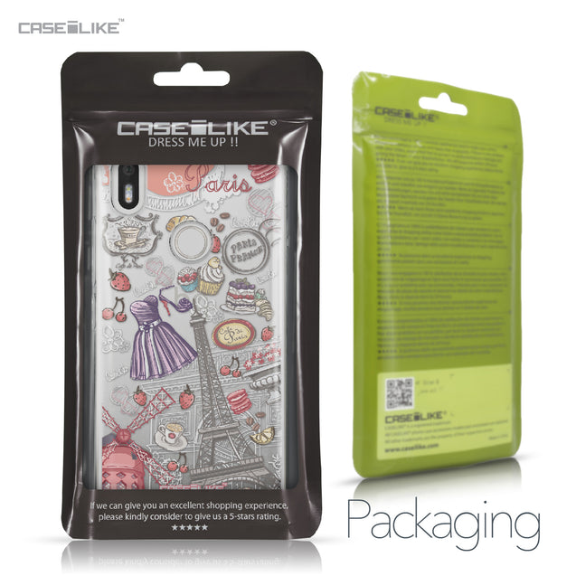 BQ Aquaris X / X Pro case Paris Holiday 3907 Retail Packaging | CASEiLIKE.com