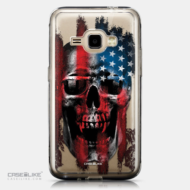 CASEiLIKE Samsung Galaxy J1 (2016) back cover Art of Skull 2532