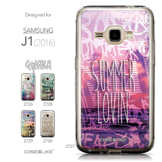 Collection - CASEiLIKE Samsung Galaxy J1 (2016) back cover Graffiti 2727