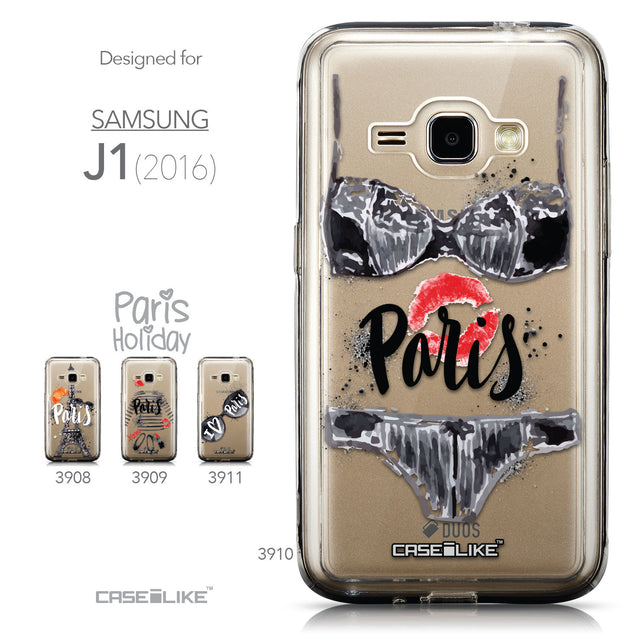 Collection - CASEiLIKE Samsung Galaxy J1 (2016) back cover Paris Holiday 3910