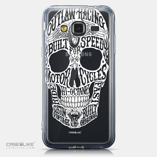 CASEiLIKE Samsung Galaxy J3 (2016) back cover Art of Skull 2530