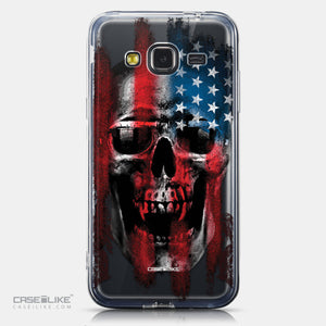 CASEiLIKE Samsung Galaxy J3 (2016) back cover Art of Skull 2532