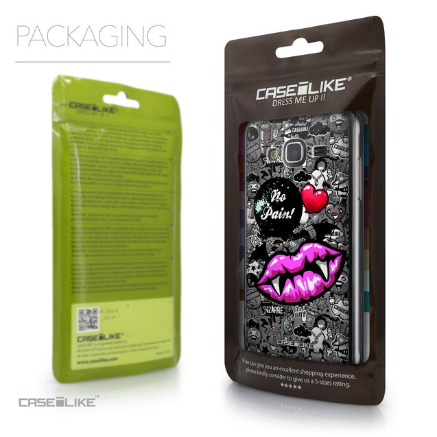 Packaging - CASEiLIKE Samsung Galaxy J3 (2016) back cover Graffiti 2708