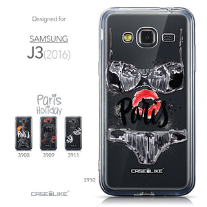 Collection - CASEiLIKE Samsung Galaxy J3 (2016) back cover Paris Holiday 3910