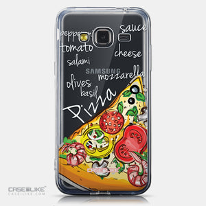CASEiLIKE Samsung Galaxy J3 (2016) back cover Pizza 4822