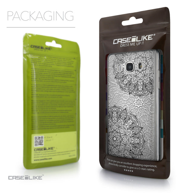 Packaging - CASEiLIKE Samsung Galaxy J5 (2016) back cover Mandala Art 2093