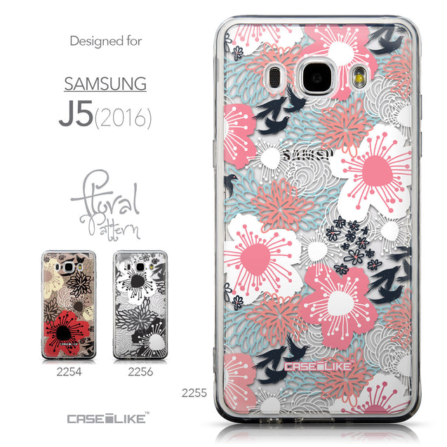 Collection - CASEiLIKE Samsung Galaxy J5 (2016) back cover Japanese Floral 2255