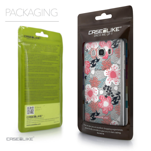 Packaging - CASEiLIKE Samsung Galaxy J5 (2016) back cover Japanese Floral 2255
