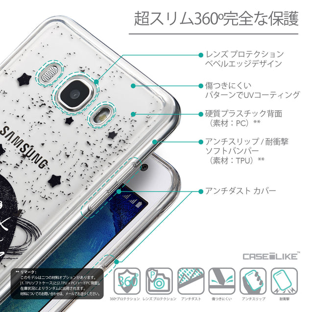 Details in Japanese - CASEiLIKE Samsung Galaxy J5 (2016) back cover Quote 2401
