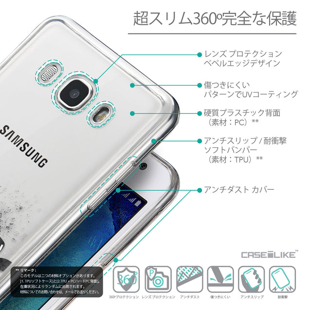 Details in Japanese - CASEiLIKE Samsung Galaxy J5 (2016) back cover Quote 2402