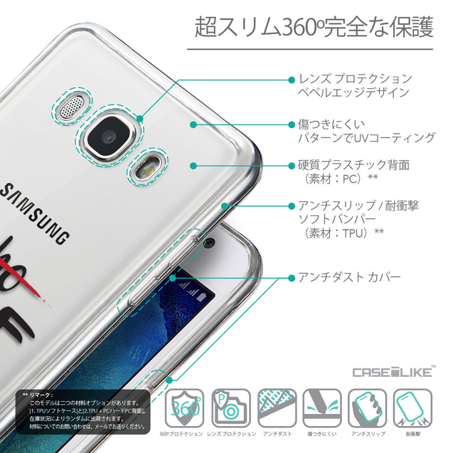 Details in Japanese - CASEiLIKE Samsung Galaxy J5 (2016) back cover Quote 2405