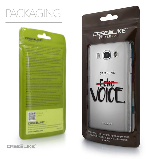 Packaging - CASEiLIKE Samsung Galaxy J5 (2016) back cover Quote 2405