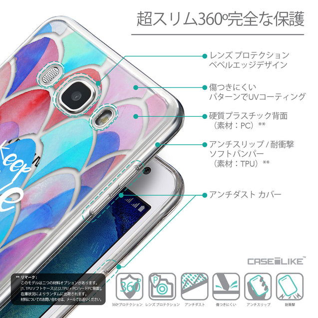 Details in Japanese - CASEiLIKE Samsung Galaxy J5 (2016) back cover Quote 2417