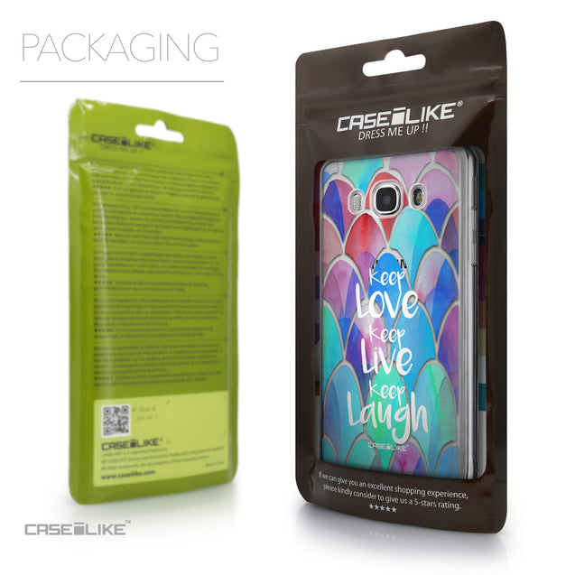 Packaging - CASEiLIKE Samsung Galaxy J5 (2016) back cover Quote 2417