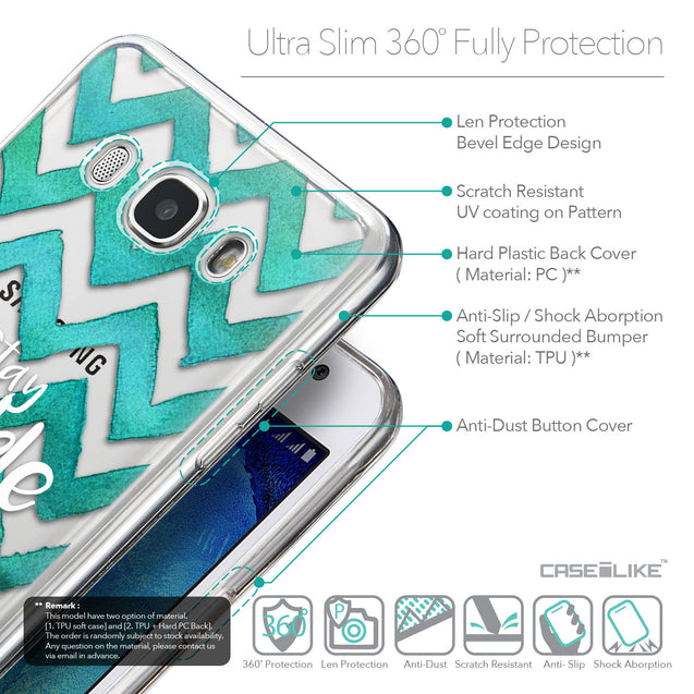 Details in English - CASEiLIKE Samsung Galaxy J5 (2016) back cover Quote 2418