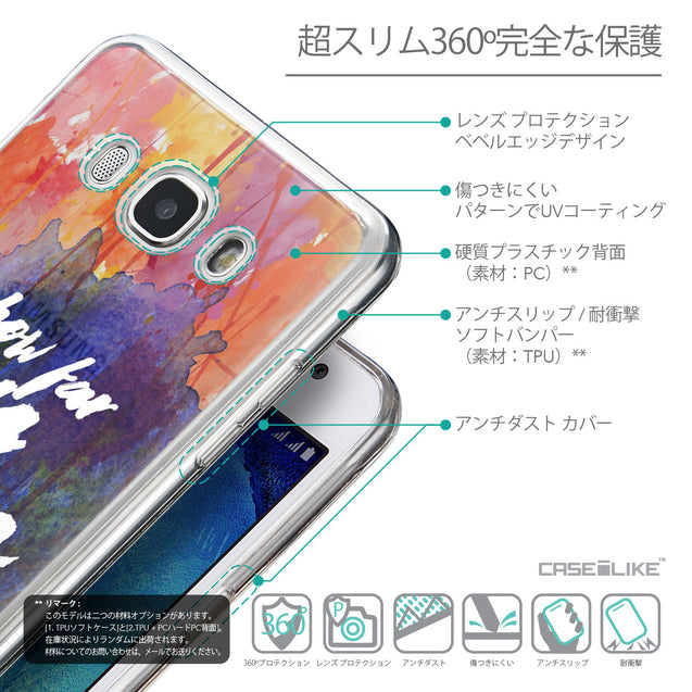 Details in Japanese - CASEiLIKE Samsung Galaxy J5 (2016) back cover Quote 2421