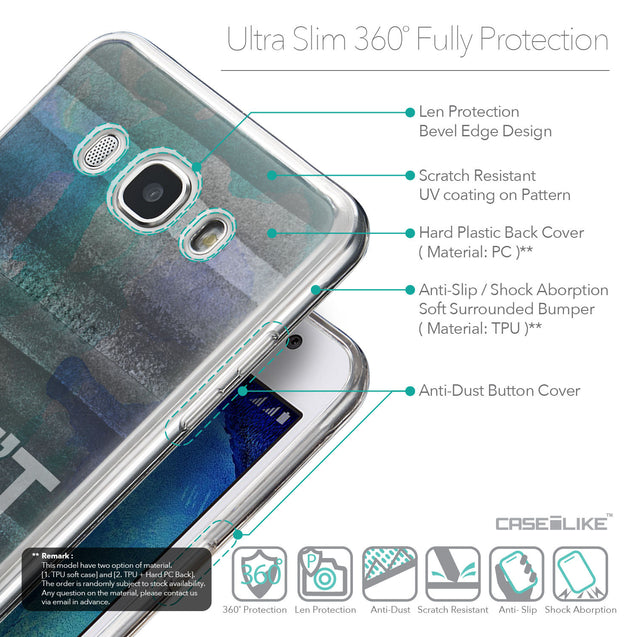 Details in English - CASEiLIKE Samsung Galaxy J5 (2016) back cover Quote 2431