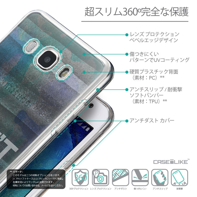 Details in Japanese - CASEiLIKE Samsung Galaxy J5 (2016) back cover Quote 2431