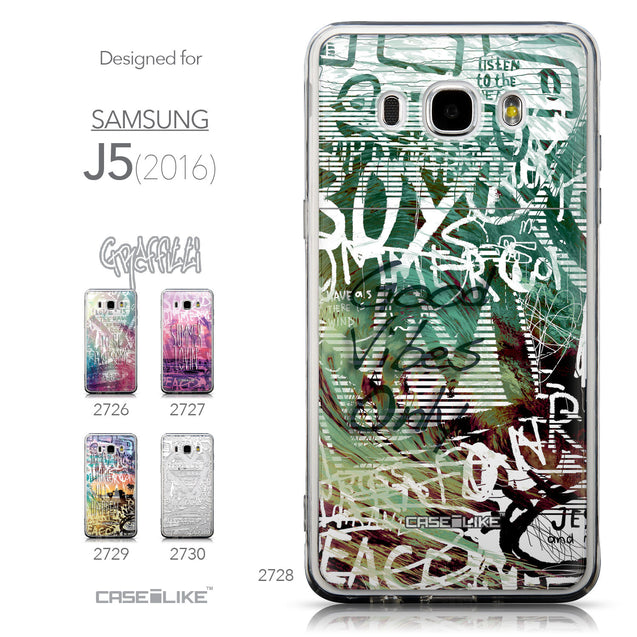 Collection - CASEiLIKE Samsung Galaxy J5 (2016) back cover Graffiti 2728