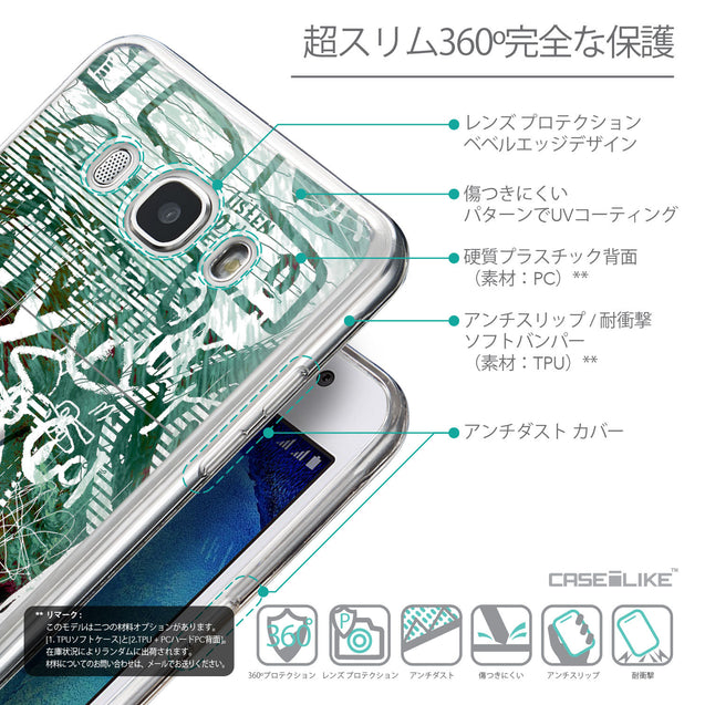 Details in Japanese - CASEiLIKE Samsung Galaxy J5 (2016) back cover Graffiti 2728