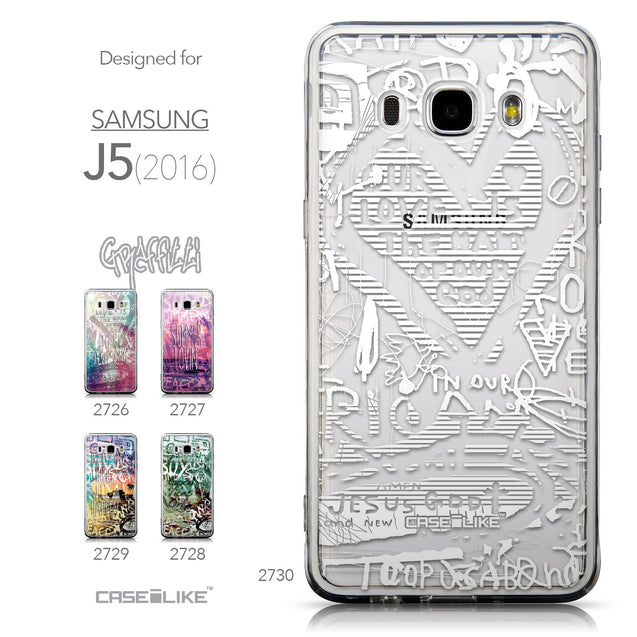 Collection - CASEiLIKE Samsung Galaxy J5 (2016) back cover Graffiti 2730