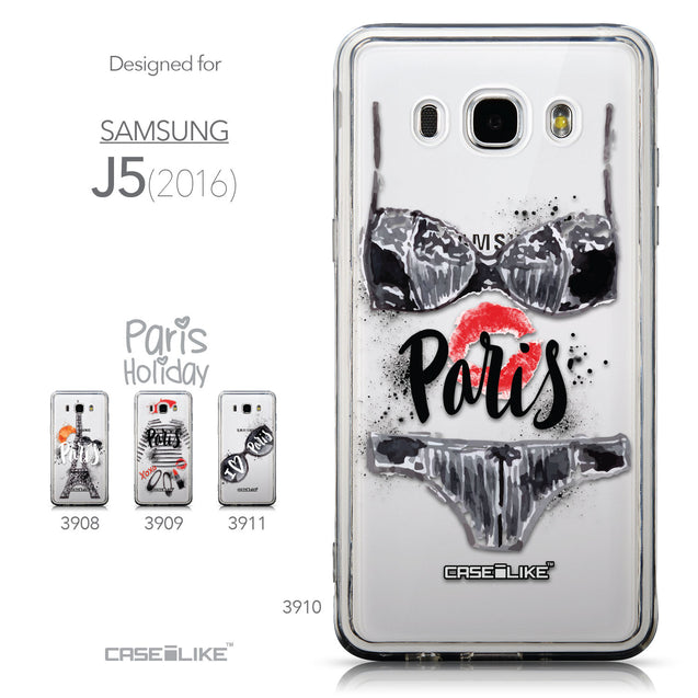 Collection - CASEiLIKE Samsung Galaxy J5 (2016) back cover Paris Holiday 3910