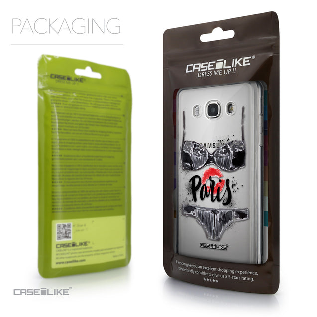 Packaging - CASEiLIKE Samsung Galaxy J5 (2016) back cover Paris Holiday 3910