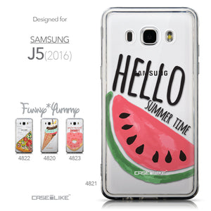 Collection - CASEiLIKE Samsung Galaxy J5 (2016) back cover Water Melon 4821