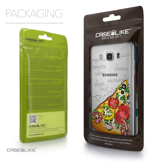 Packaging - CASEiLIKE Samsung Galaxy J5 (2016) back cover Pizza 4822