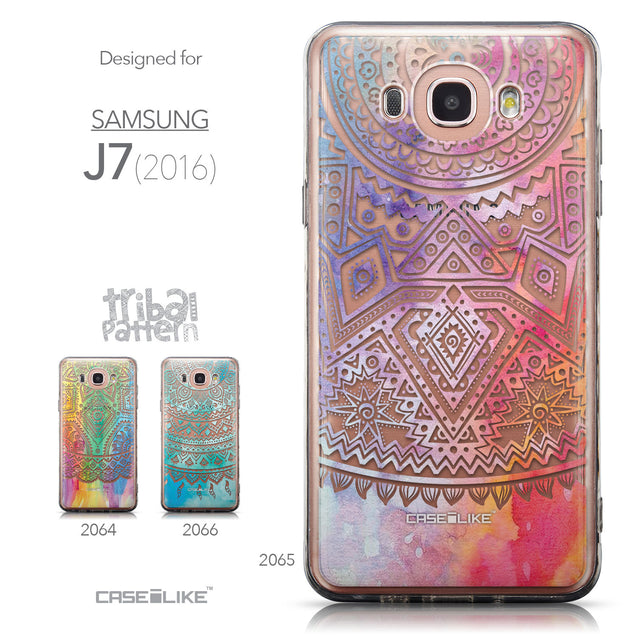 Collection - CASEiLIKE Samsung Galaxy J7 (2016) back cover Indian Line Art 2065