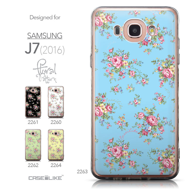 Collection - CASEiLIKE Samsung Galaxy J7 (2016) back cover Floral Rose Classic 2263