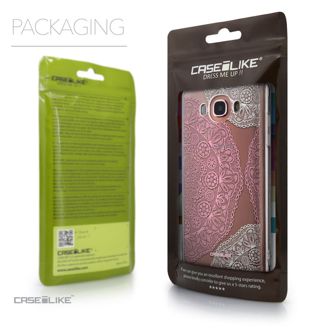 Packaging - CASEiLIKE Samsung Galaxy J7 (2016) back cover Mandala Art 2305