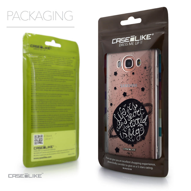 Packaging - CASEiLIKE Samsung Galaxy J7 (2016) back cover Quote 2401