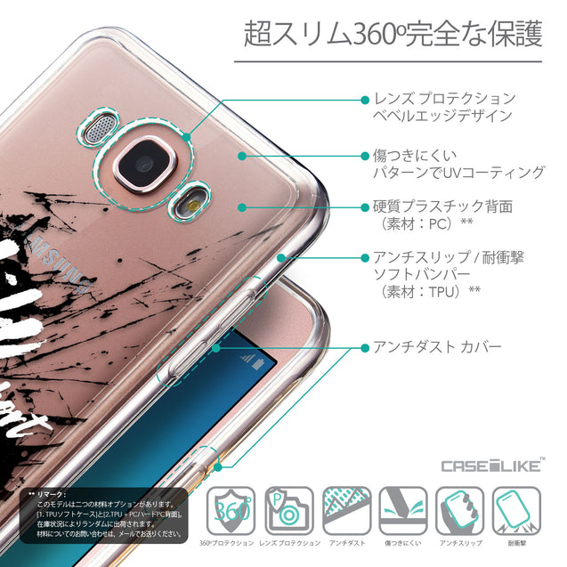 Details in Japanese - CASEiLIKE Samsung Galaxy J7 (2016) back cover Quote 2416