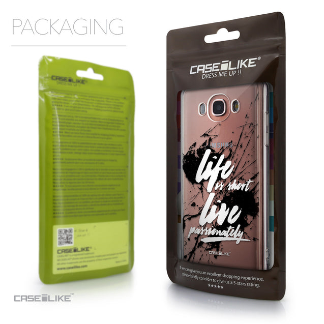 Packaging - CASEiLIKE Samsung Galaxy J7 (2016) back cover Quote 2416