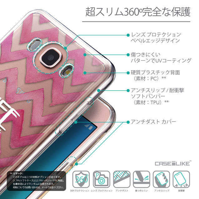 Details in Japanese - CASEiLIKE Samsung Galaxy J7 (2016) back cover Quote 2419