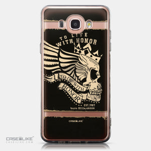 CASEiLIKE Samsung Galaxy J7 (2016) back cover Art of Skull 2529