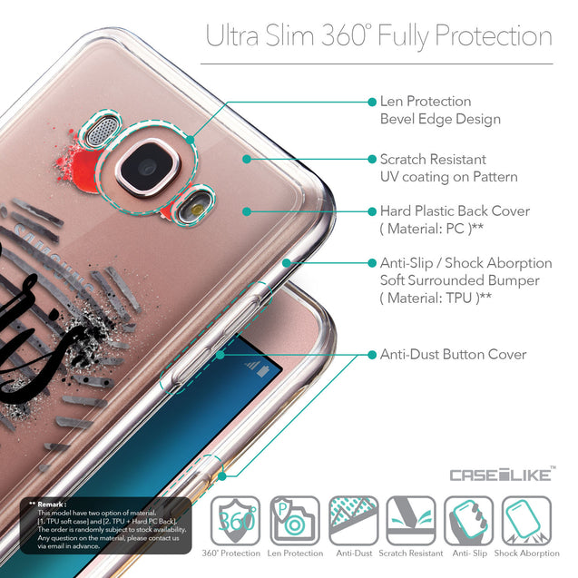 Details in English - CASEiLIKE Samsung Galaxy J7 (2016) back cover Paris Holiday 3909