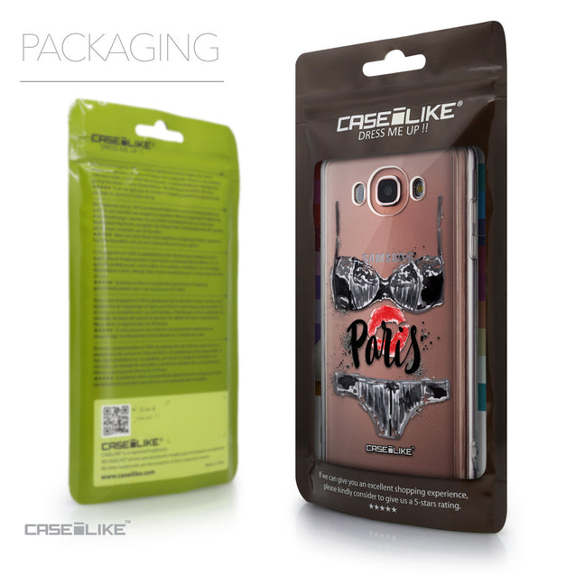 Packaging - CASEiLIKE Samsung Galaxy J7 (2016) back cover Paris Holiday 3910